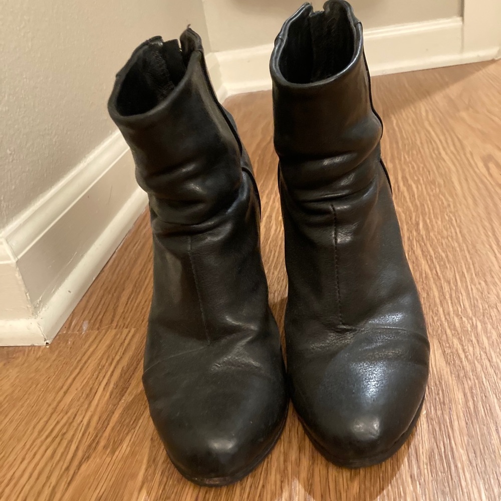Rag and Bone  Black Booties
